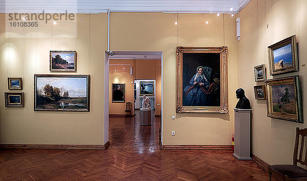 Russland  Oblast Astrachan. Stadt Astrachan  Die Gemäldegalerie Pawel Dogadine hat Astrachan hat viele Gemälde von Gueorgui Nisski ( 1903-1987) und Lew Lwowitsch Kamenew ( 1833-1886)