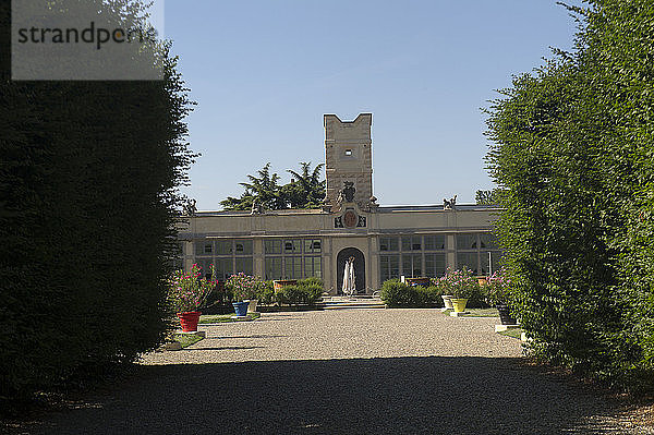 Europa  Italien  Lombardei  Limbiate  Parco delle Groane  Castellazzo  Villa Pusterla Crivelli Arconati ist eine Villa aus dem achtzehnten Jahrhundert in Mombello  (Bruchteil von Limbiate in der Provinz Monza und Brianza) Lemon House