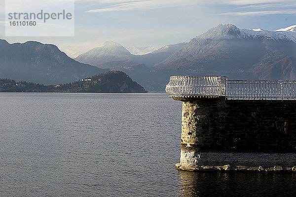 Europa  Italien  Lombardei  Lago Lario  Lago Como  Zweigstelle Lecco. Alpes-Gebirge