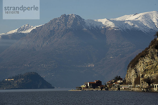 Europa  Italien  Lombardei  Lago Lario  Lago Como  Zweigstelle Lecco. Alpes-Gebirge