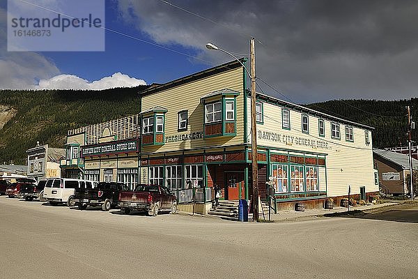 General Store  historisches Gebäude  Dawson City  Yukon Territory  Kanada  Nordamerika