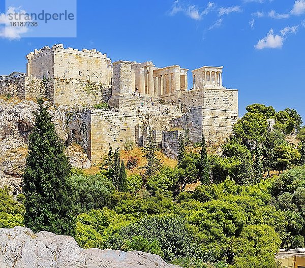 Akropolis von Athen  Athen  Griechenland  Europa