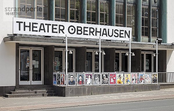 Theater Oberhausen  Oberhausen  Ruhrgebiet  Nordrhein-Westfalen  Deutschland  Europa