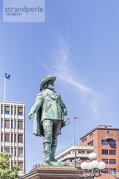 Christian IV  König von Dänemark und Norwegen (1588  1648)  Stortorvet Platz  Oslo  Norwegen  Europa