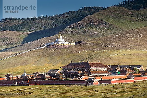 Buddhistisches Kloster Amarbayasgalant  Provinz Selenge  Mongolei  Asien