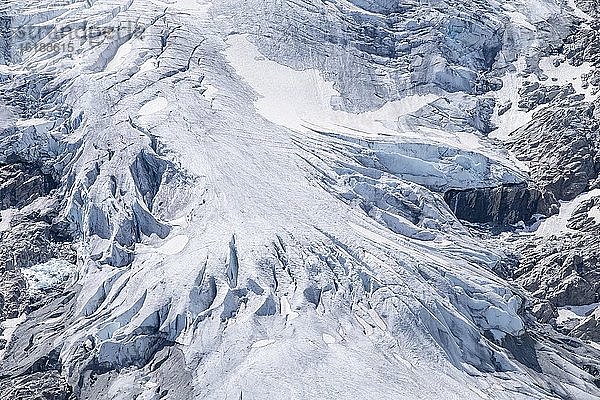 Schlatenkees Gletscher  Eis  Detailaufnahme  Nationalpark Hohe Tauern  Osttirol  Österreich  Europa