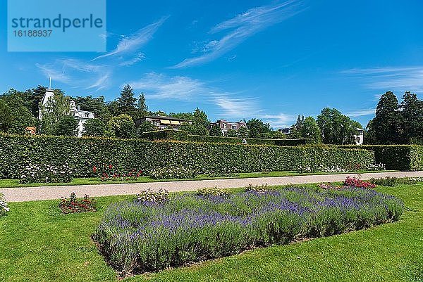 Park der Gönneranlage  Baden-Baden  Baden-Württemberg  Deutschland  Europa