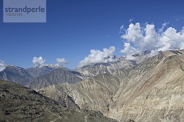 Spiti-Flusstal  Kaza  Himachal Pradesh  Indien  Asien