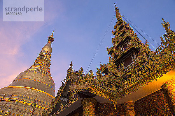 Shwedagon-Pagode  Yangon  Myanmar