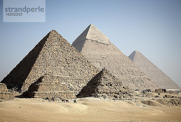 Die Pyramiden von Gizeh  Ägypten