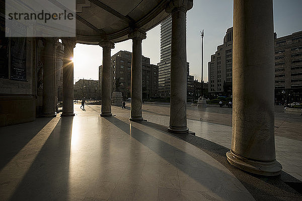 Außenansicht des Palacio de Bellas Artes  Mexiko-Stadt  Mexiko