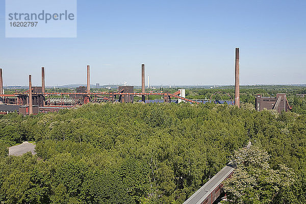 Industriekomplex der Zeche Zollverein  Essen  Ruhrgebiet  Deutschland