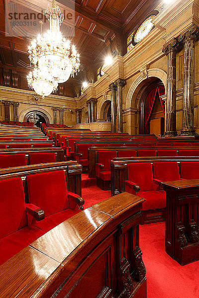 Parlamentsgebäude der Kammer von Katalonien  Parc de la Ciutadella  Barcelona  Spanien