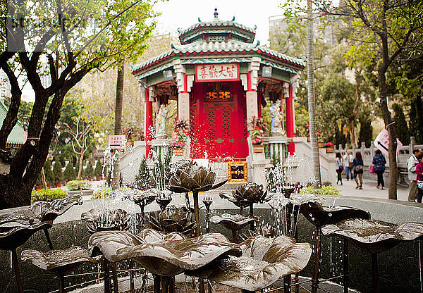 Sik Sik Yuen Wong Tai Sin-Tempel  Hongkong  China