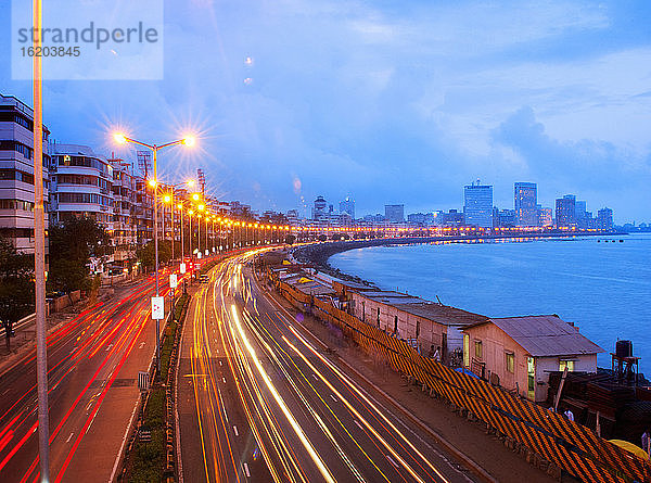 The Queens Necklace  Mumbai  Indien