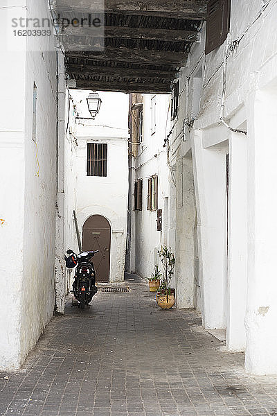 Enge Straße  Casablanca  Marokko