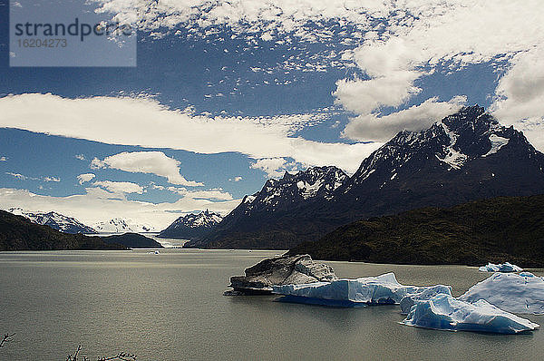 Gletschergrau  Patagonien  Chile