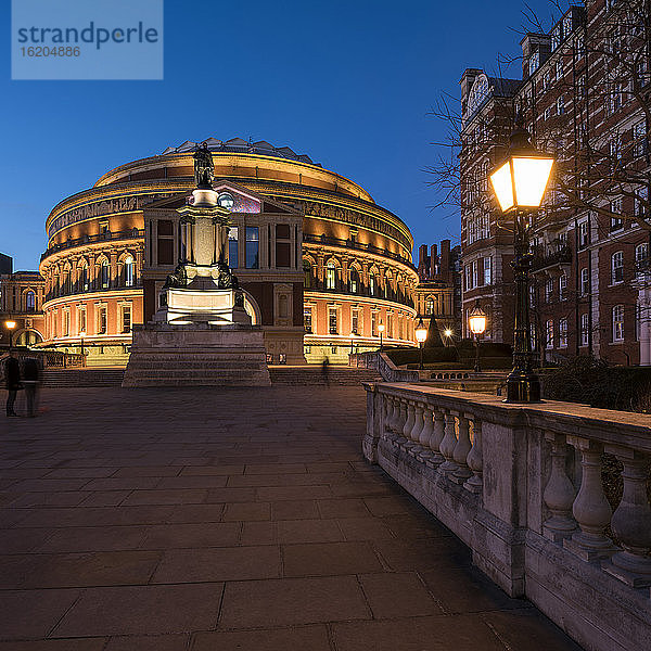 Außenansicht der Royal Albert Hall  London  England