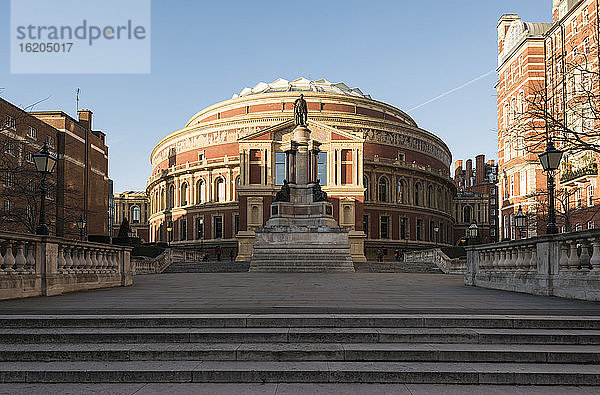 Außenansicht der Royal Albert Hall  London  England