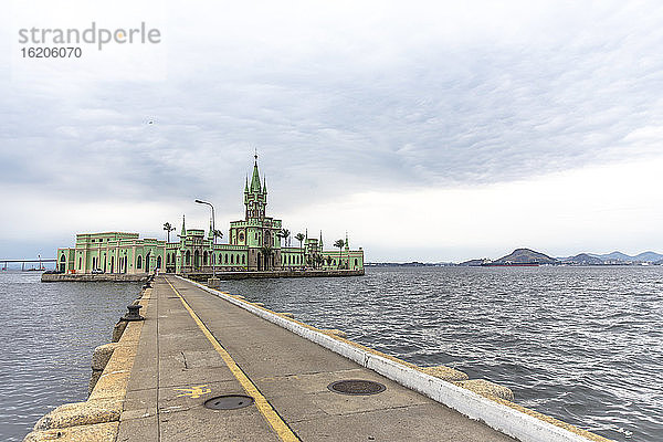 Ilha Fiscal  Guanabara-Bucht  Rio de Janeiro  Brasilien