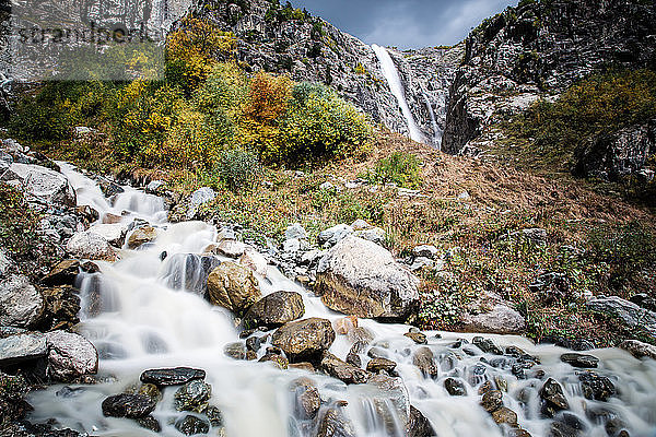 Wasserfall  Swanetien  Georgien