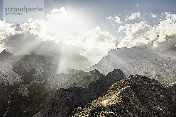 Berg Hochwanner  Wettersteingebirge  Bayern