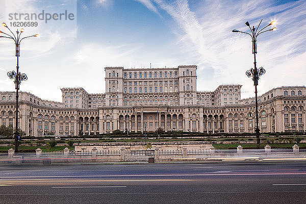 Palast des Parlaments  Bukarest  Rumänien