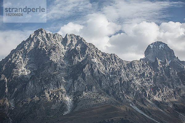 Bergige Landschaft  Swanetien  Georgien