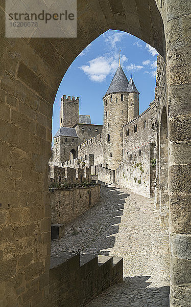 Mittelalterliche Festungsstadt Carcassonne  Frankreich