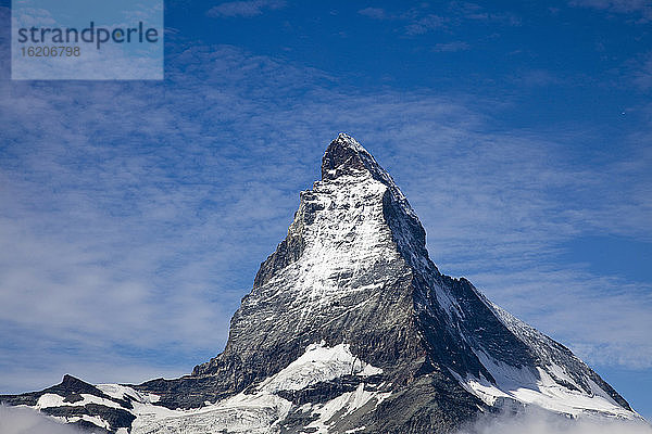 Matterhorn  Schweizer Alpen  Schweiz