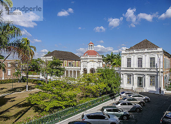 The Rodney Memorial  Hauptplatz  Spanische Stadt  St. Catherine Parish  Jamaika  Westindische Inseln  Karibik  Mittelamerika
