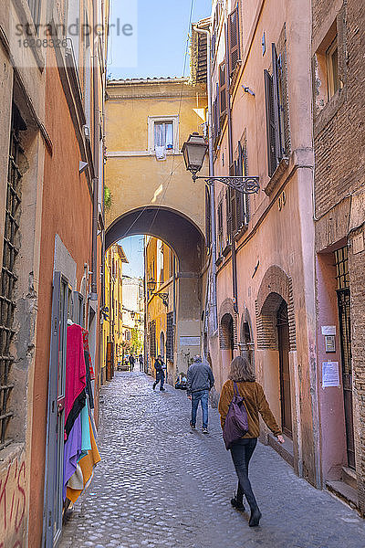 Via Dei Cappellari  Regola  Rom  Latium  Italien  Europa