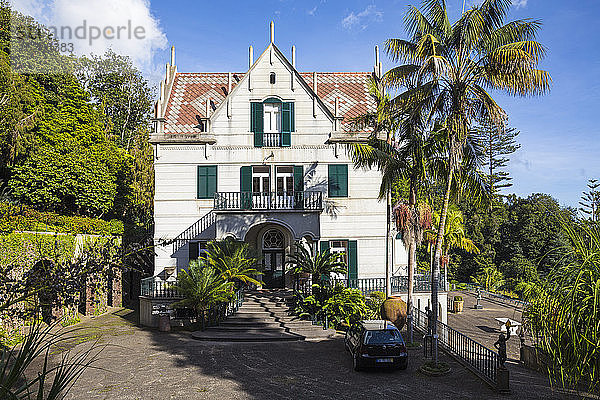 Monte Palace Tropischer Garten  Monte  Funchal  Madeira  Portugal  Atlantik  Europa
