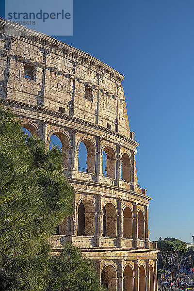 Kolosseum  UNESCO-Weltkulturerbe  Rom  Latium  Italien  Europa