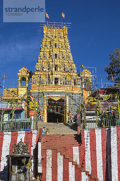 Hindu-Tempel  Talawakelle  Nuwara Eliya  Zentralprovinz  Sri Lanka  Asien