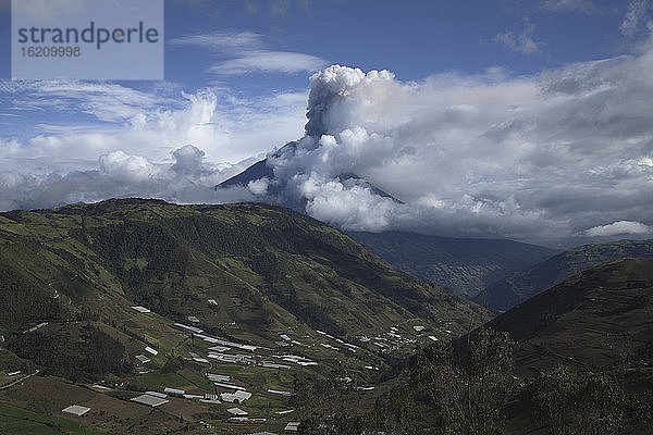 Ecuador  Tungurahua  Vulkanausbruch