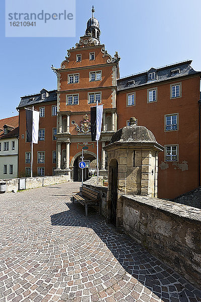 Deutschland  Baden Württemberg  Ansicht von Schloss Mergentheim