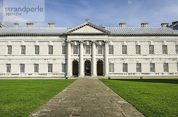 Vereinigtes Königreich  Ansicht des Old Royal Naval College