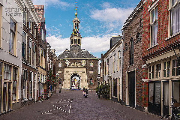 Niederlande  Südholland  Leiden  Stadttor Zijlpoort