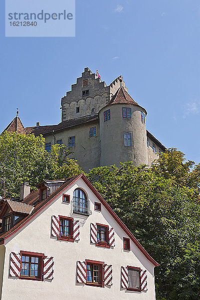 Deutschland  Baden-Württemberg  Meersburg  Ansicht der alten Burg