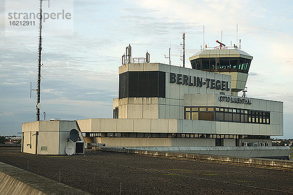 Deutschland  Berlin  Blick auf den Flughafen Berlin Tegel