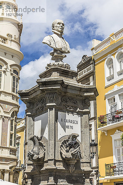 Spanien  Gran Canaria  Las Palmas  Statue des Gabinete Literario