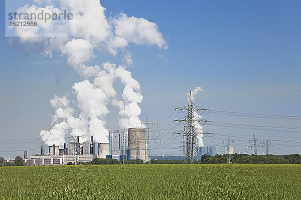 Deutschland  Nordrhein-Westfalen  Ansicht eines Kraftwerks