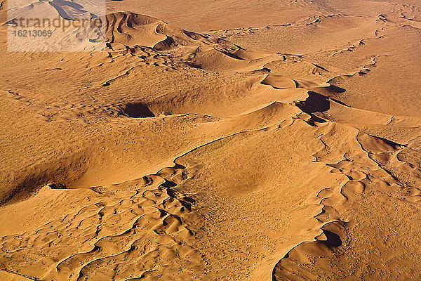Afrika  Namibia  Wüstenlandschaft  Luftaufnahme