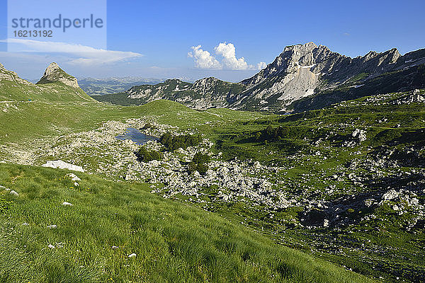 Montenegro  Blick auf den Durmitor-Nationalpark