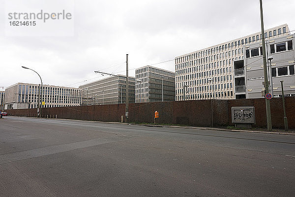 Deutschland  Berlin  Blick auf den BND-Neubau des Bundesnachrichtendienstes