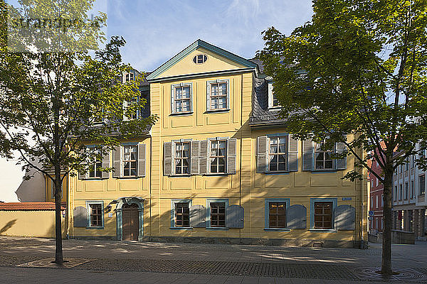 Deutschland  Thüringen  Weimar  Ansicht von Haus und Museum