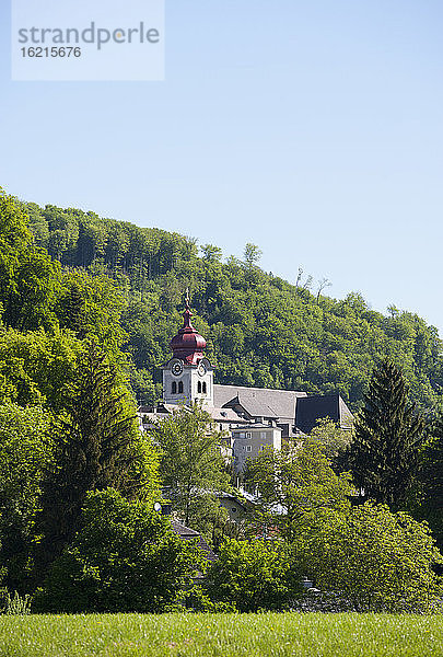 Österreich  Salzburg  Blick auf das Kloster Nonnberg