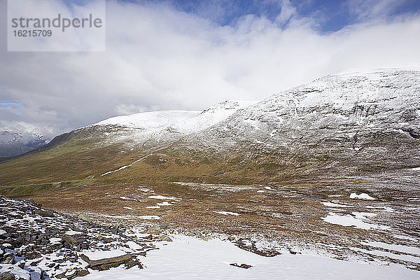 Norwegen  Laerdal  Berglandschaften