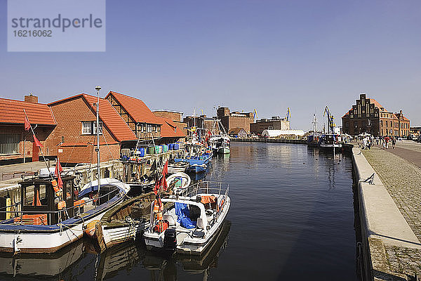 Deutschland  Mecklenburg-Vorpommern  Wismar  Alter Hafen